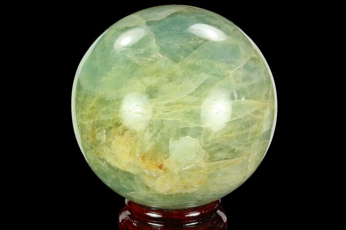 Polished Aquamarine Sphere - Angola #128382